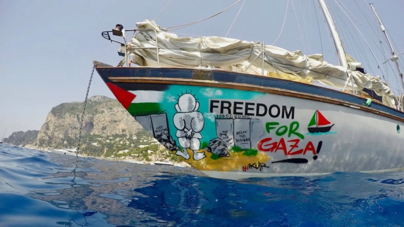 BRINDISI : SIT IN PER GLOBAL SUMUD FLOTILLA