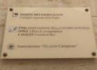  L'ORDINE DEI GIORNALISTI DELLA PUGLIA CAMBIA SEDE