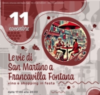 FRANCAVILLA FONTANA : LE VIE DI SAN MARTINO