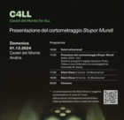 CASTEL DEL MONTE : PRESENTAZIONE DEL CORTOMETRAGGIO "STUPOR MUNDI"