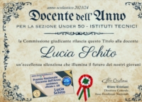 BRINDISI : INSEGNANTE DELL'ANNO