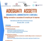 LECCE : CONVEGNO “ADEGUATI ASSETTI ORGANIZZATIVI, AMMINISTRATIVI E CONTABILI 