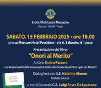 LECCE : LIONS CLUB : PRESENTAZIONELIBRO 