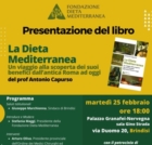 BRINDISI : PRESENTAZIONE LIBRO "DIETA MEDITERRANEA DALL'ANTICA ROMA AD OGGI"