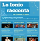 Prende il via la rassegna Lo Ionio racconta