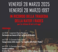 BRINDISI : GIORNATA IN RICORDO VITTIME KATER I RADES