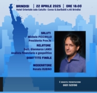 BRINDISI : I DAZI DI TRAMP E IL FUTURO DEL COMMERCIO GLOBALE