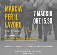 BRINDISI :  MARCIA PER IL LAVORO :  7 MAGGIO 2025