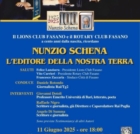 FASANO : LIONS CLUB E ROTARY CLUB RICORDANO NUNZIO SCHENA