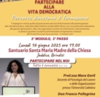 BRINDISI : PERCORSO DIOCESANO PER LA PASTORALE SOCIALE : ULTIMO INCONTRO