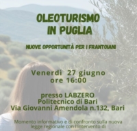 PUGLIA : OLIOTURISMO : LEGGE REGIONALE