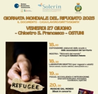 OSTUNI : GIORNATA MONDIALE DEL RIFUGIATO : INCONTRO