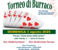 FASANO : LIONS CLUB : TORNEO DI BURRACO A SCOPO BENEFICO
