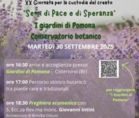 CISTERNINO : GIORNATA DIOCESANA DEL CREATO 2025