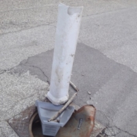 Viale Grecia (BOZZANO) senza tombini pu� succedere di tutto