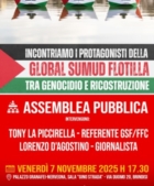 BRINDISI : TRA GENOCIDIO E RICOSTRUZIONE : ASSEMBLEA PUBBLICA