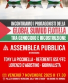 BRINDISI : "TRA GENOCIDIO E RICOSTRUZIONE " : ASSEMBLEA PUBBLICA