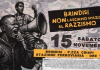 BRINDISI : NON LASCIAMO SPAZIO AL RAZZISMO