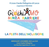 LECCE : LIONS CLUB MESSAPIA :  LA FESTA DELL'INCLUSIONE
