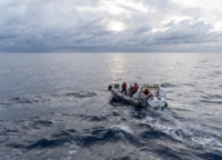 BARI :  EMERGENCY | LIFE SUPPORT : SBARCATI 120 NAUFRAGHI