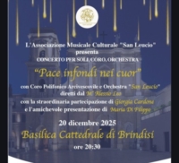 BRINDISI : CONCERTO CORO POLIFONICO ARCIVESCOVILE 
