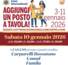 FASANO LIONS CLUB : NUOVA RACCOLTA ALIMENTARE