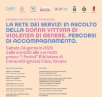 FASANO : FORMAZIONE PER LA RETE A TUTELA DELLE DONNE