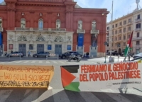 BARI : SIT IN CONTRO L'ECONOMIA DI GUERRA