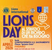 FASANO :  LIONS CLUB E LEO CLUB : 