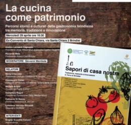 BRINDISI : "LA CUCINA COME PATRIMONIO"