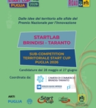 BRINDISI :  APERTA LA CALL PER STARTLAB BRINDISI - TARANTO