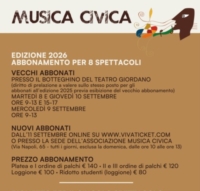 FOGGIA : AL VIA MUSICA CIVICA