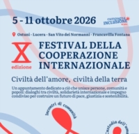 OSTUNI : FESTIVAL DELLA COOPERAZIONE INTERNAZIONALE