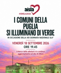 CONVERSANO : GIORNATA NAZIONALE SLA, LA PUGLIA CHE NON ASPETTA: