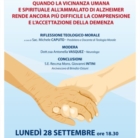 OSTUNI : ALZHEIMER : LA PERSONA OLTRE LA MALATTIA