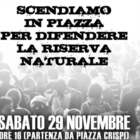 Save Torre Guaceto - manifestazione - sabato 29 novembre