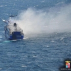 ARRIVO A BRINDISI DEL TRAGHETTO NORMAN ATLANTIC