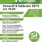 Venerdì 6 Febbraio "LO SPORT A BRINDISI"