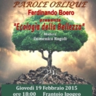   Il Professore Ferdinando Boero ospite di 'Parole Oblique'