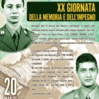 Domani la XX Giornata della Memoria 