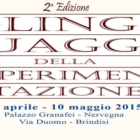  II edizione de “I linguaggi della sperimentazione”