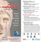 "Voci Mediterranee"/ Rassegna di Cultura Europea- seconda edizione 2015