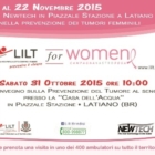 Latiano : Iniziative  Nastro Rosa LILT 2015