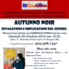 ‘Autunno Noir’  ospita Gabriella Genisi e propone cena con l’autore