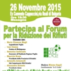 MESAGNE :FORUM PER LA RIDUZIONE DEI RIFIUTI