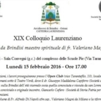 BRINDISI : XIX Colloquio Laurenziano