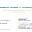 Macedonia e Brindisi: storia di un secolare rapporto