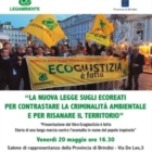 LEGAMBIENTE : LA LEGGE SUGLI ECOREATI