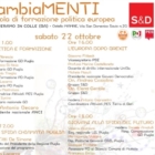 "CambiaMENTI" Scuola di formazione politica PD, GD
