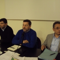 Castello Alfonsino : conferenza  stampa del sindaco